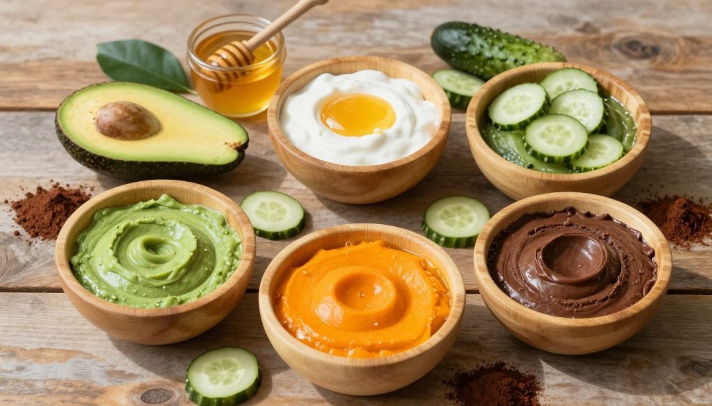 5 máscaras faciais caseiras com ingredientes naturais
