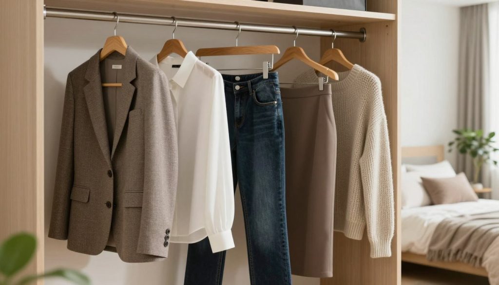 5 peças de roupa essenciais para um guarda roupa cápsula