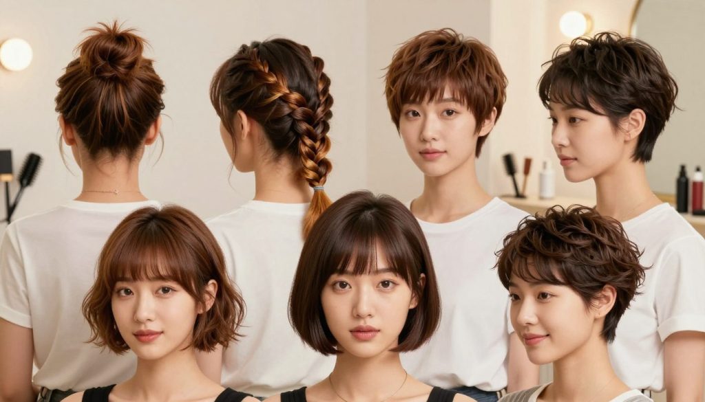 5 penteados fáceis e rápidos para cabelos curtos