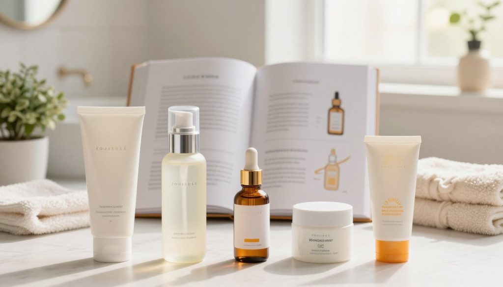 a ordem correta de aplicar os produtos de skincare