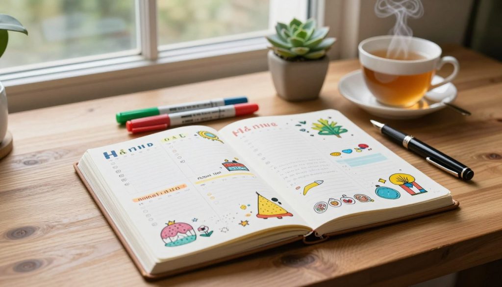 como fazer um bullet journal simples e funcional